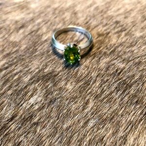 Peridot ring